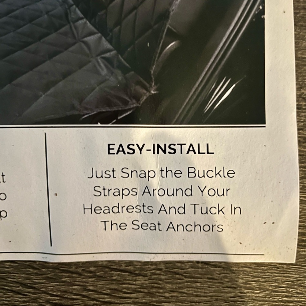 BarksBar Luxury Dog Car Seat Cover Hammock Convertible – NWT​​ - Picture 6 of 6